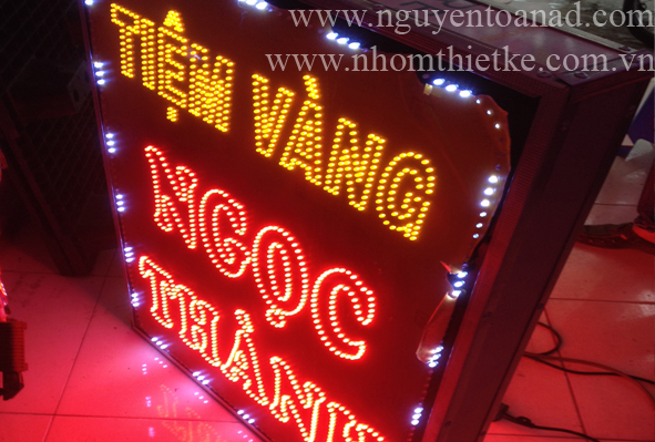 Hộp đèn Led - Bảng Hiệu Nguyễn Toàn - Công Ty TNHH MTV Thiết Kế Và Quảng Cáo Nguyễn Toàn